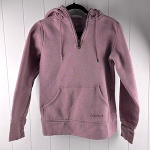 Carhartt Women Pink Cotton Long Sleeve Pullover Hoodie